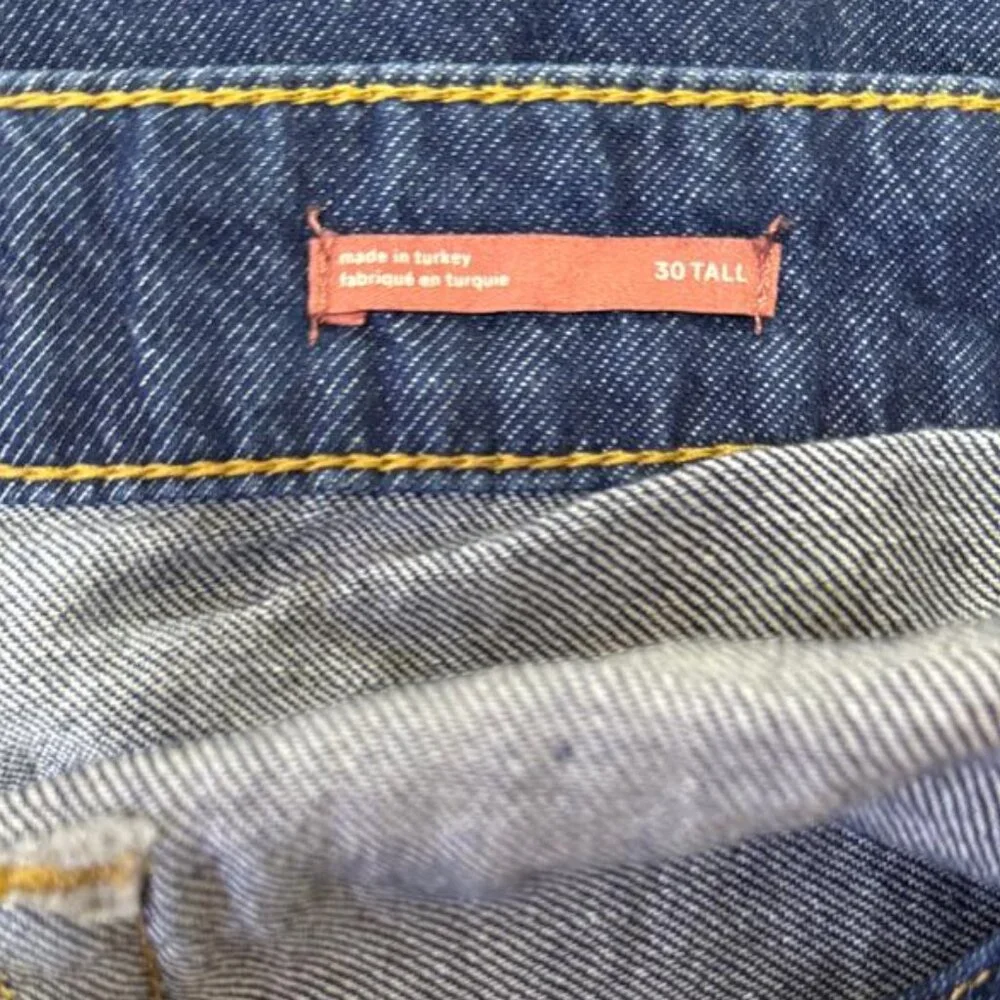 Anthropologie Pilcro Jeans The Annie High Rise Wide Leg Blue Denim Size 30 - Picture 15 of 15